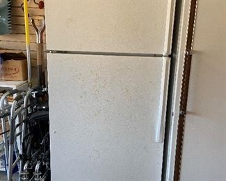 10 year old garage fridge