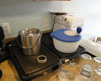 Dueling griddles, right after you fill your ice bucket and spin your salad