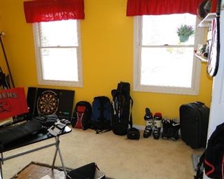 Skates, blades and backpacks