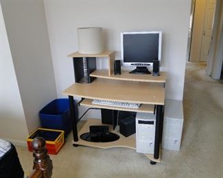 Computer desk is also for sale as are the monitors and towers too