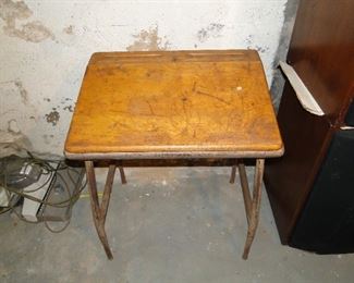 Vintage student desks