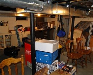 The basement is going to be a little bit of a treasure hunt. You know we have done this before, and everyone wins!!