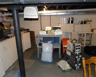 The basement is going to be a little bit of a treasure hunt. You know we have done this before, and everyone wins!!