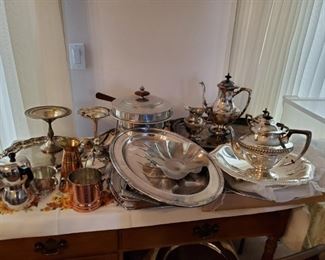 Plenty of Silver (Plate), Copper and Pewter