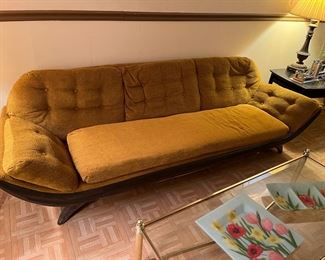 Adrian Pearsall inspired gondola sofa