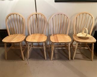 Wood chairs