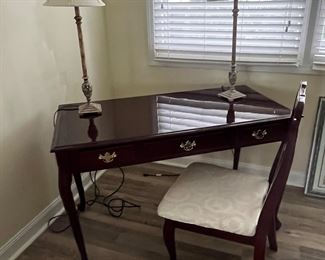 Matching desk and chair