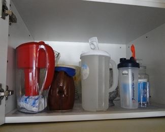 Plastic storage containers, iced tea season is almost here