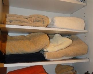 Clean towels in all sizes and colors