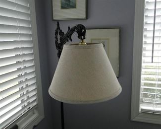 Beautiful iron reading lamp