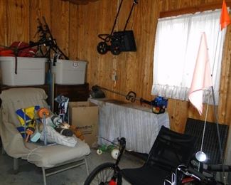 Lawn and garden equipment, bike rack and recumbent bikes too