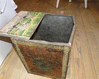 Vintage Asian, tea storage container