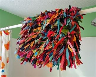 Funky comfy bathroom rug