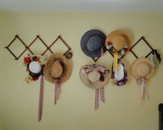 Hats and hat racks too