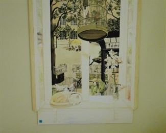 Beautiful wood painting