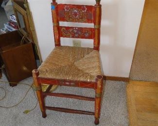 Small funky art chair