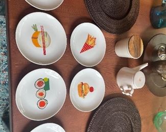 Crate & barrel plates