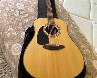 Left Handed Fender Acoustic Guitar- Model: CD100LH NAT -With Gig Bag