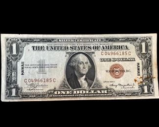 1935 Hawaii One Dollar