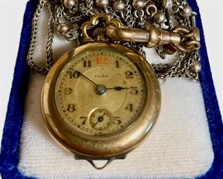 Womens Cleo Pocket Watch with Chain