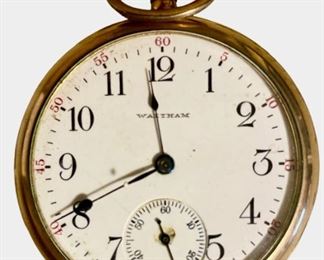 Womens Cleo Pocket Watch with Chain