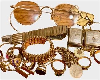 Scrap Gold- Gold Filled-Gold Plated