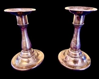 Sterling Silver Candelabras 