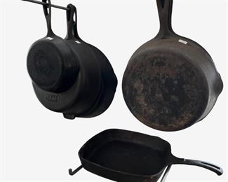 Cast Iron Pans Wagner and Griswold