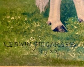 Edwin Megargee 1922 Holstein Friesian Cow 