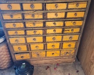 Vintage multi drawer