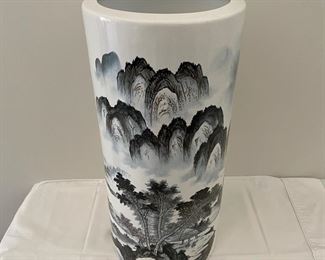 Ceramic umbrella stand