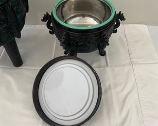 James Mont style censer ice buckets