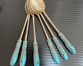 Enameled spoons