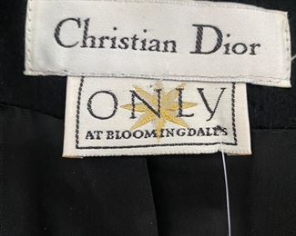 Christian Dior cashmere coat
