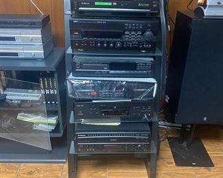 Sony, Yamaha, etc. components