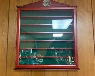 Golf ball display case
