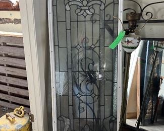leaded glass window