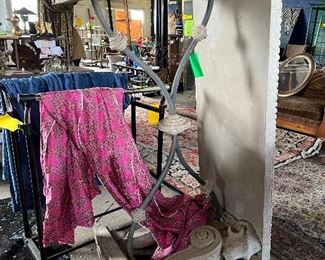 stone and resin entry table