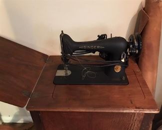 vintage singer sewing machine