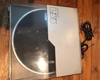 close & play record player