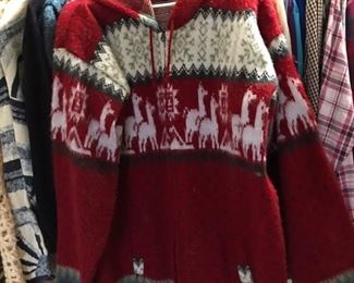 alpaca sweater women's Small & medium clothing