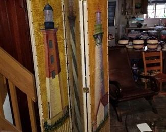 3Z Panel Blind w Sailboat Motiff
