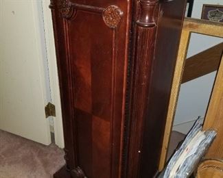 Standing Wooden Jewelry Chest