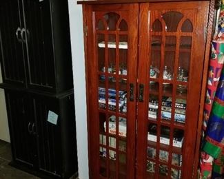 Medium Wooden Shelving Unit, Pfaltzgraff 