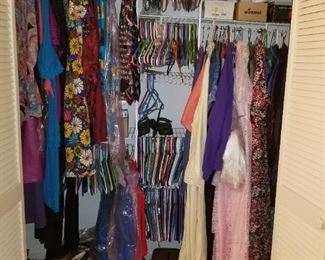 Clothes, Hangers(!), Shoes, Vintage Travel Case