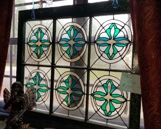 Stained Glass Framed Art