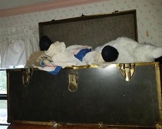 Trunk Full of Plush Animals