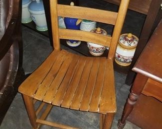 Wooden Chair ( let the guessing cease)