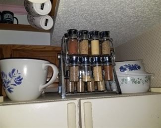 Pfaltzgraff,  Revolving Spice Rack, More Pfaltzgraff 