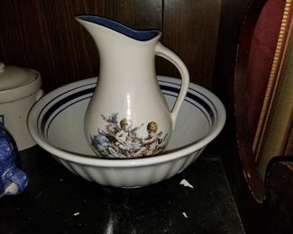 Pitcher and Bowl